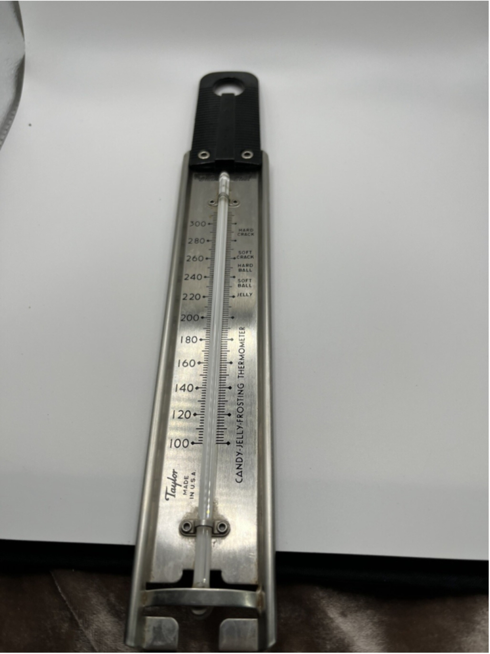 Taylor Deep Fry Thermometer Kitchen Tool Cooking Mid Century Retro SEE PHOTOS